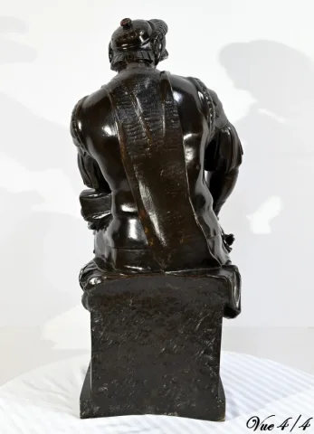 BRONZESTATUETTE nach MICHELANGELO