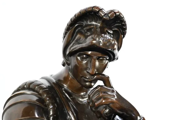 BRONZESTATUETTE nach MICHELANGELO