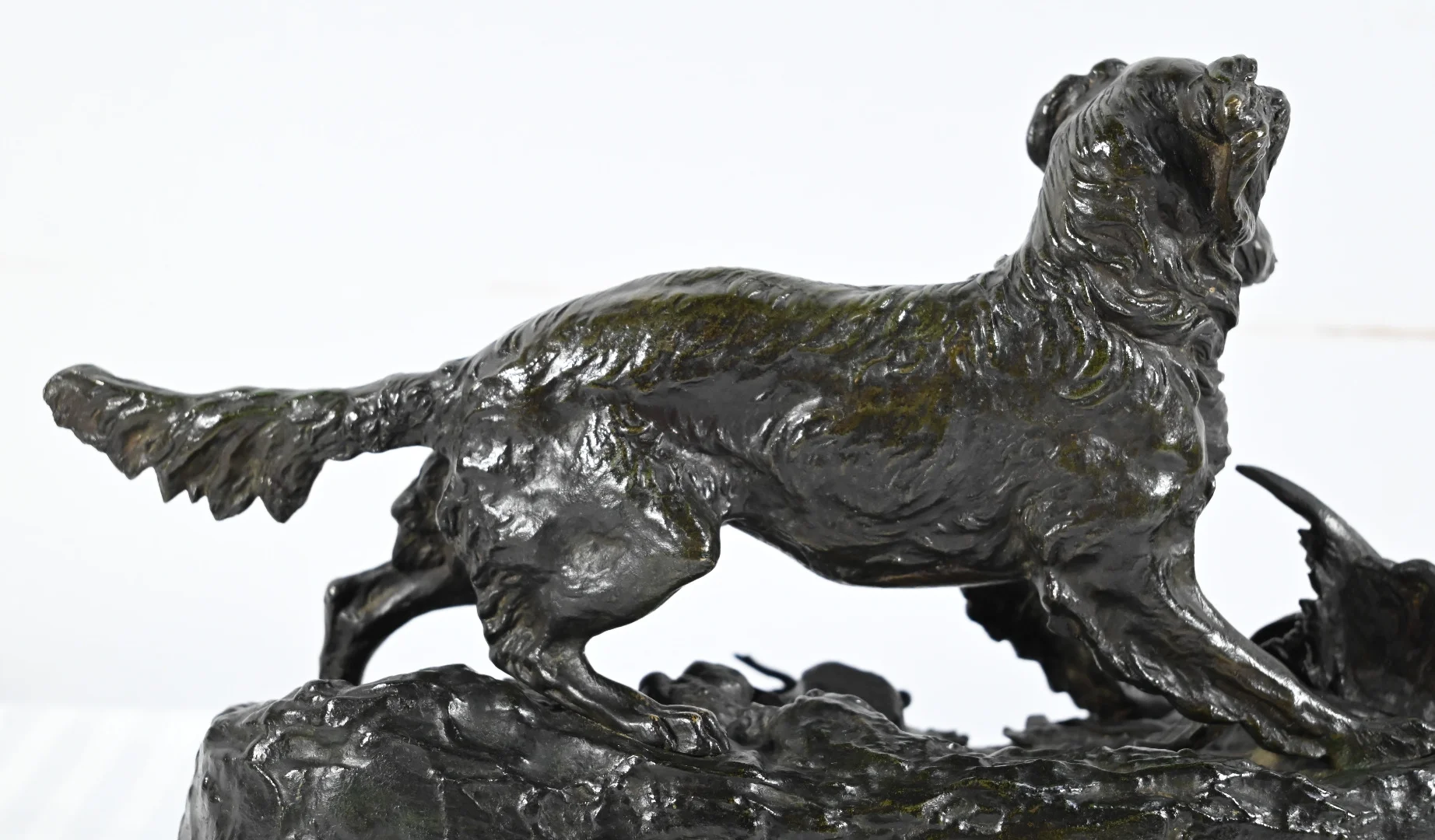 BRONZEN SPANIEL ondertekend PJ MENE
