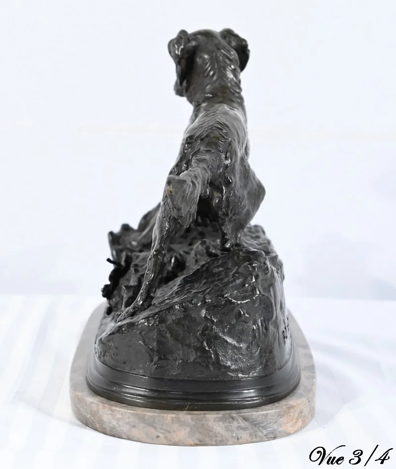 BRONZEN SPANIEL ondertekend PJ MENE