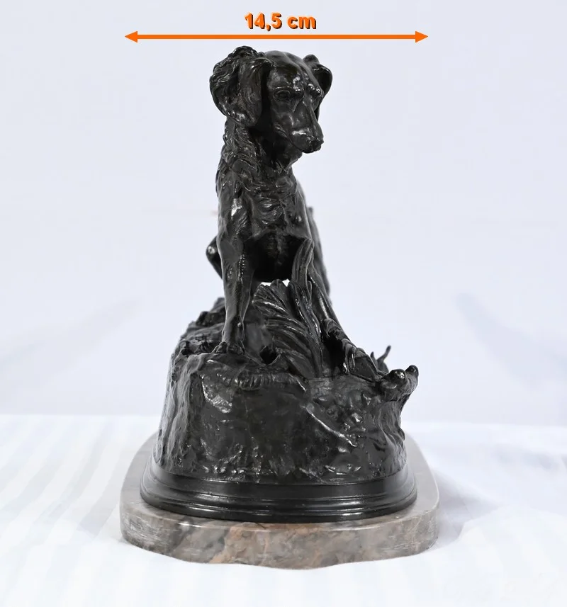 BRONZEN SPANIEL ondertekend PJ MENE