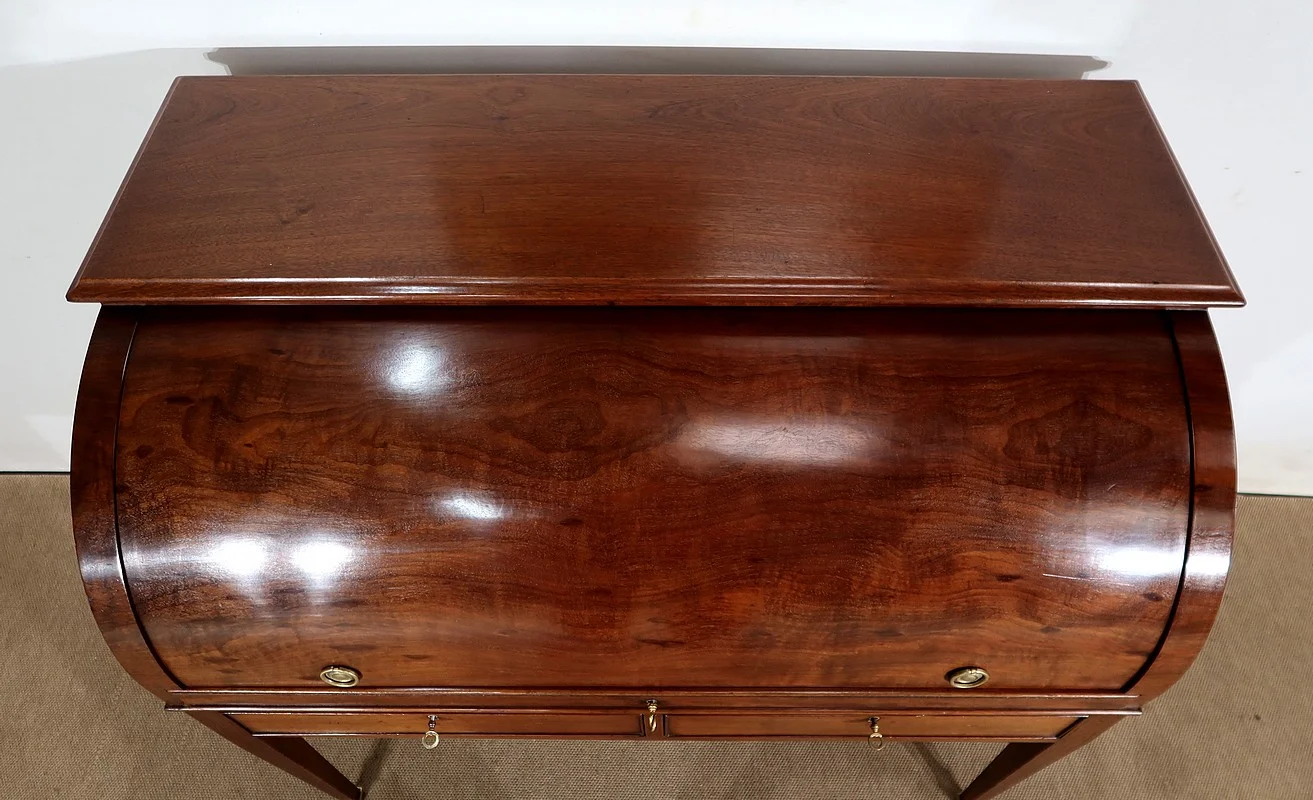 Bureau à Cylindre en Acajou, style Directoire – 1ère partie XIXe