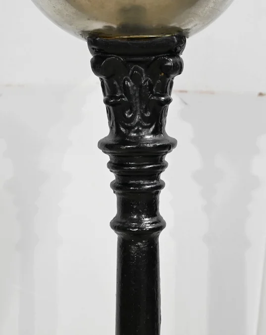 Rare Boule de Bistrot en Laiton et Fonte, Art Nouveau - 1900
