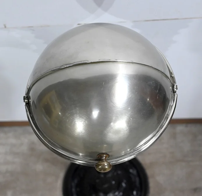Rare Boule de Bistrot en Laiton et Fonte, Art Nouveau - 1900