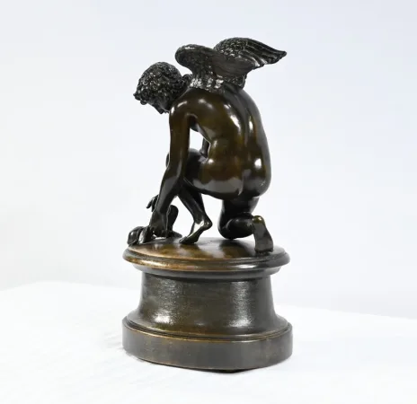 BRONZE  STATUETTE signed A-D CHAUDET