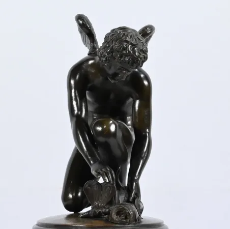 BRONZE  STATUETTE signed A-D CHAUDET