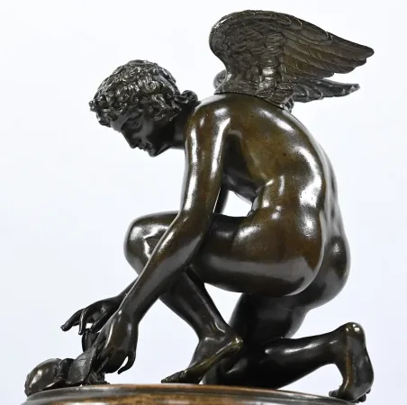 BRONZE  STATUETTE signed A-D CHAUDET
