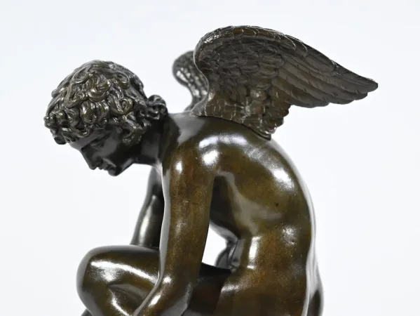 BRONZE  STATUETTE signed A-D CHAUDET