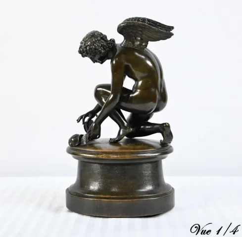 Bronze « L’Amour », signé A-D.Chaudet – XIXe