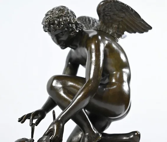 Bronze « L’Amour », signé A-D.Chaudet – XIXe