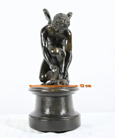BRONZE  STATUETTE signed A-D CHAUDET