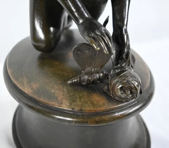 Bronze « L’Amour », signé A-D.Chaudet – XIXe