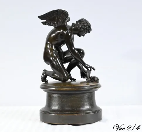 BRONZE  STATUETTE signed A-D CHAUDET