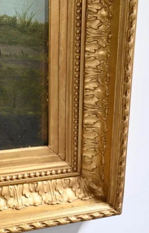 OLIO SU TELA DEL XIX SECOLO