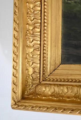 OLIO SU TELA DEL XIX SECOLO