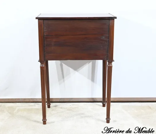 Petite Commode Chiffonnière en Acajou de Cuba, style Louis XVI – 1ère Partie XIXe