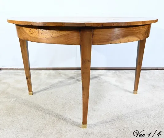 Table Console de Propriété en Noyer, époque Directoire – 1810