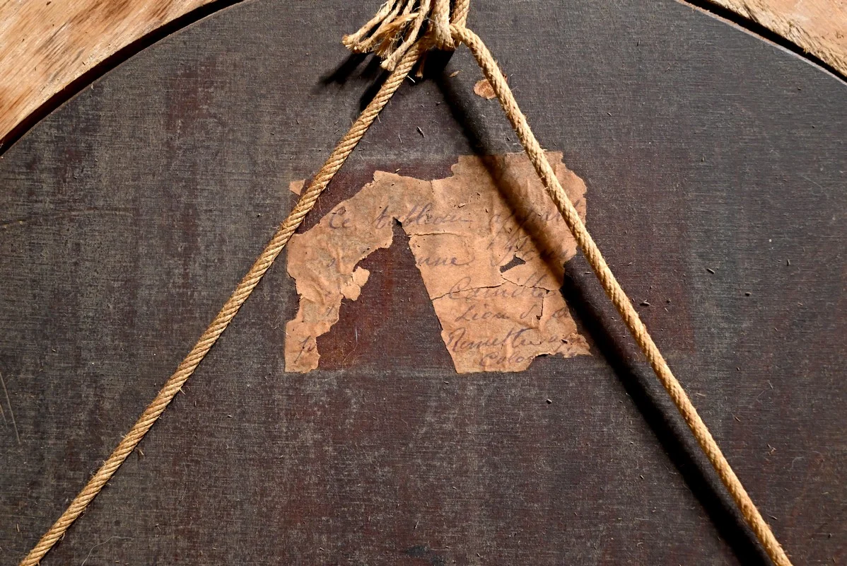 RITRATTO OLIO SU LEGNO DEL XIX SECOLO