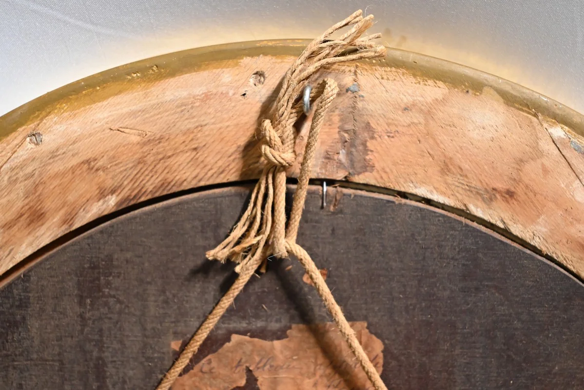 RITRATTO OLIO SU LEGNO DEL XIX SECOLO