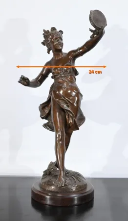 Sujet en Régule, signé E.Bouret – 2ème moitié XIXe