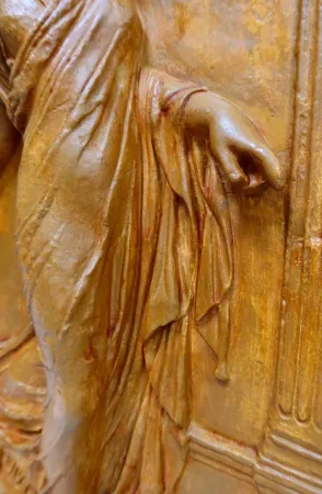 Sculpture Haut-Relief en Plâtre, « Danseuses de Borghèse » – XIXe