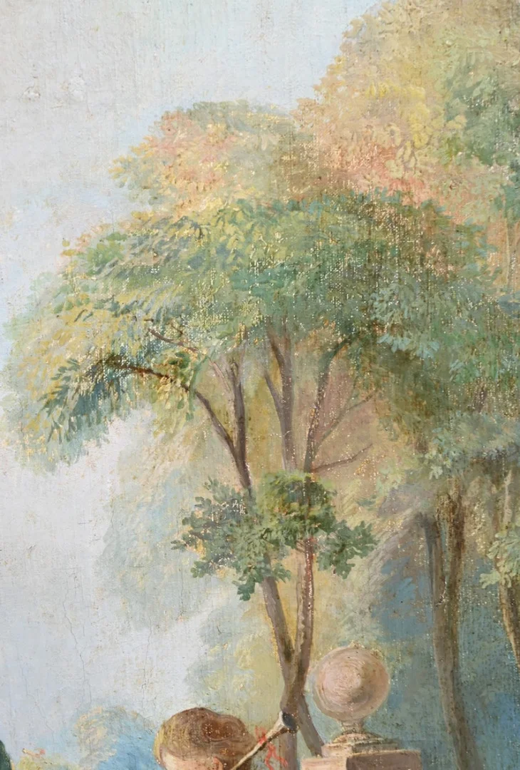 Important Trumeau en Bois Doré, époque Louis XVI – Fin XVIIIe