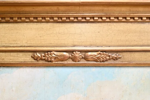 Important Trumeau en Bois Doré, époque Louis XVI – Fin XVIIIe