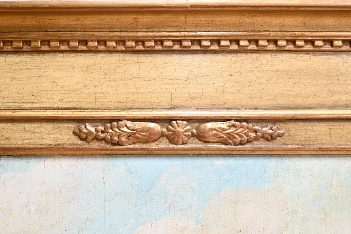 Important Trumeau en Bois Doré, époque Louis XVI – Fin XVIIIe