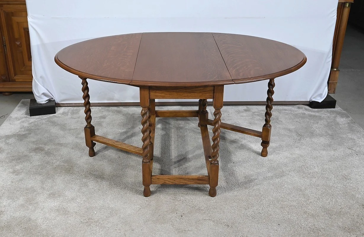 Table Gatelag en Chêne Massif, Angleterre – 1920