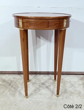 Guéridon en Acajou Clair, goût Louis XVI / Directoire – Fin XIXe