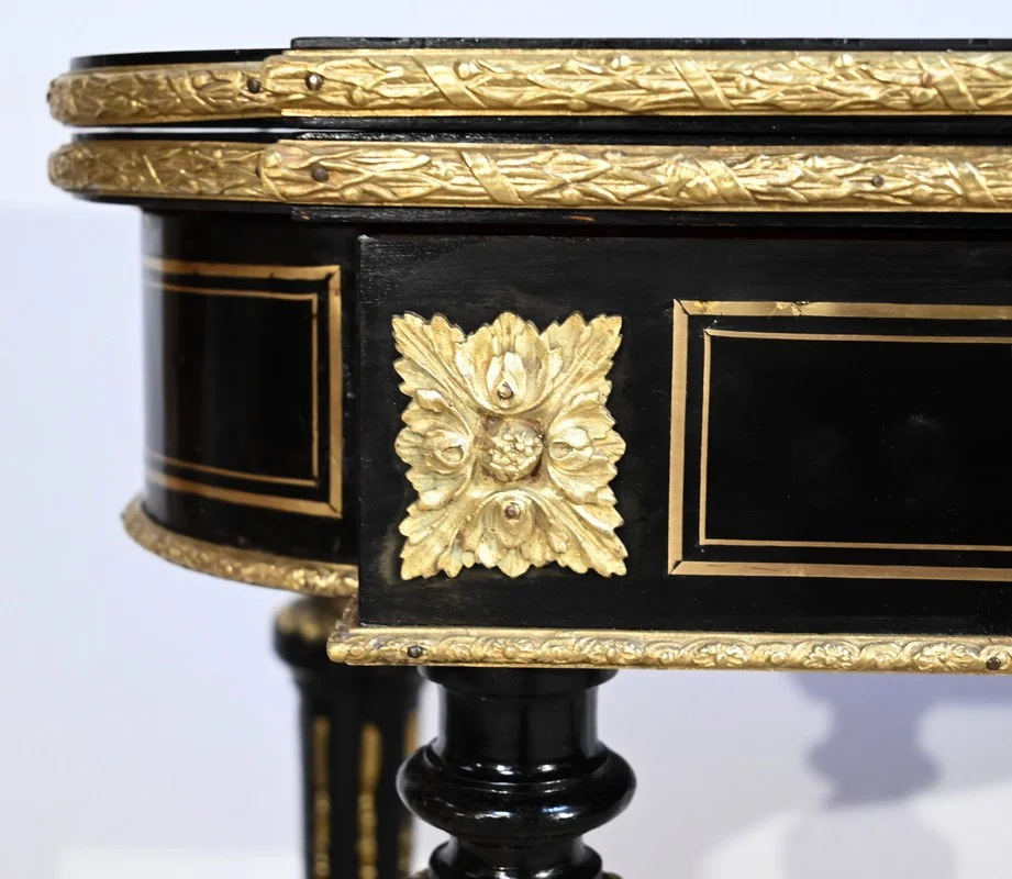 NAPOLEON III PERIOD CARD TABLE