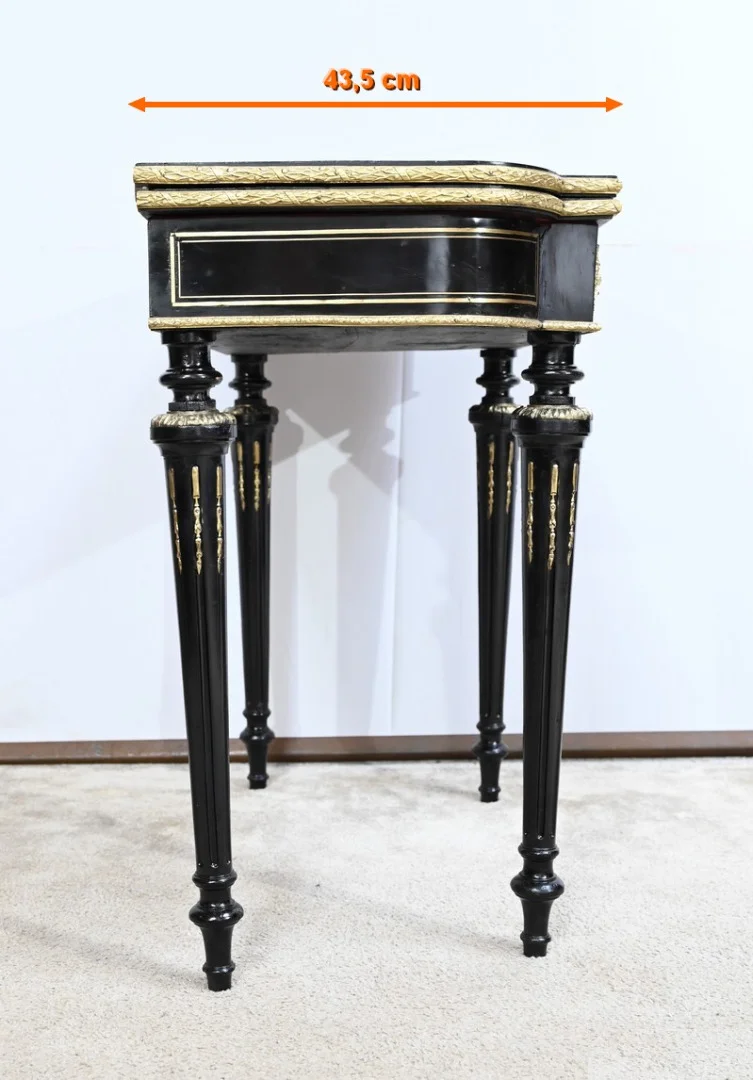 NAPOLEON III PERIOD CARD TABLE