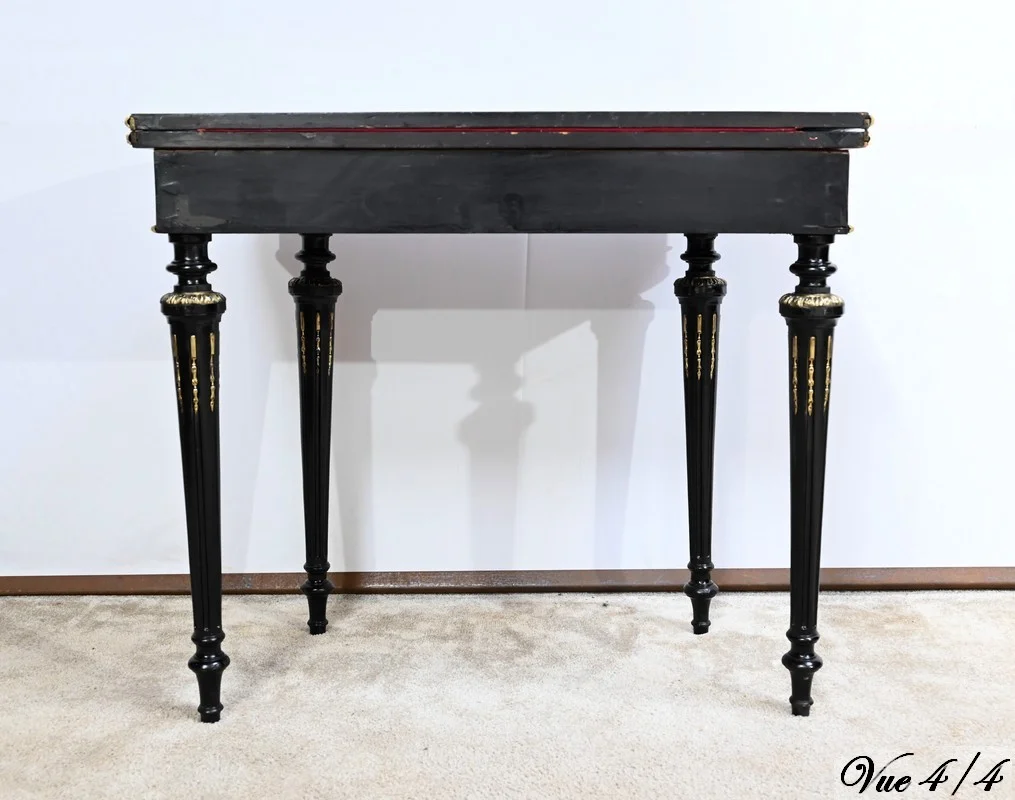 NAPOLEON III PERIOD CARD TABLE