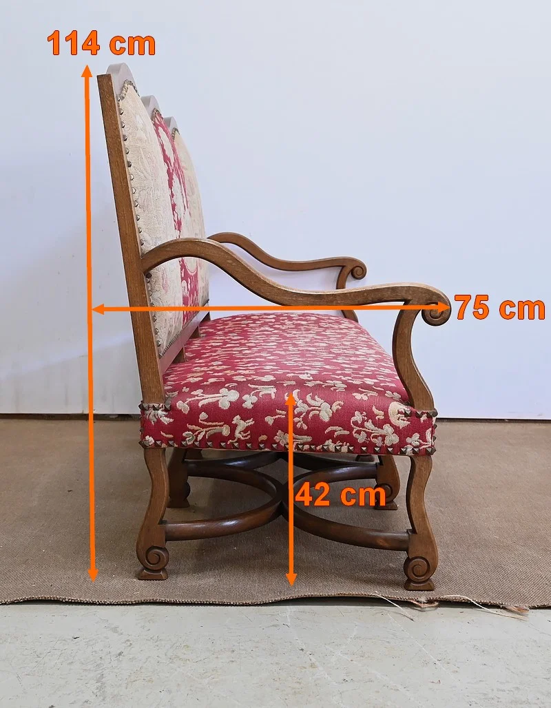 LOUIS XIV STYLE SETTEE
