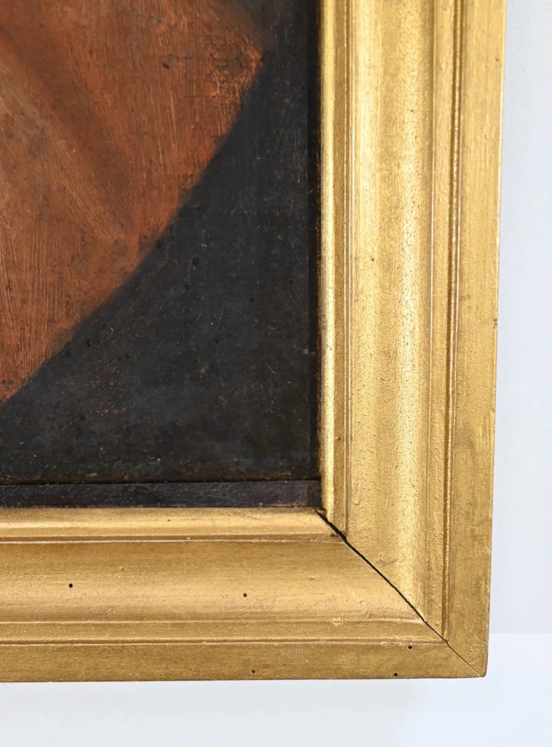 PITTURA A OLIO DELLA VERGINE MARIA CON IL BAMBINO