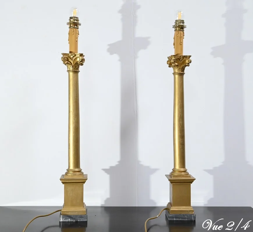 PAR DE VELAS ESTILO IMPERIO