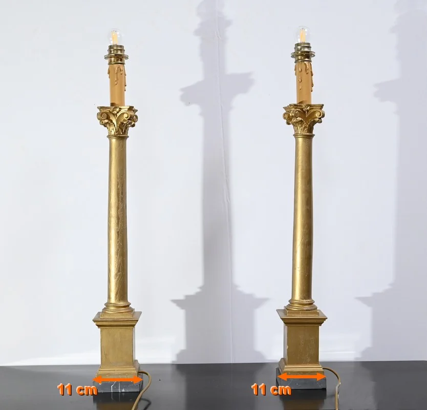 PAR DE VELAS ESTILO IMPERIO
