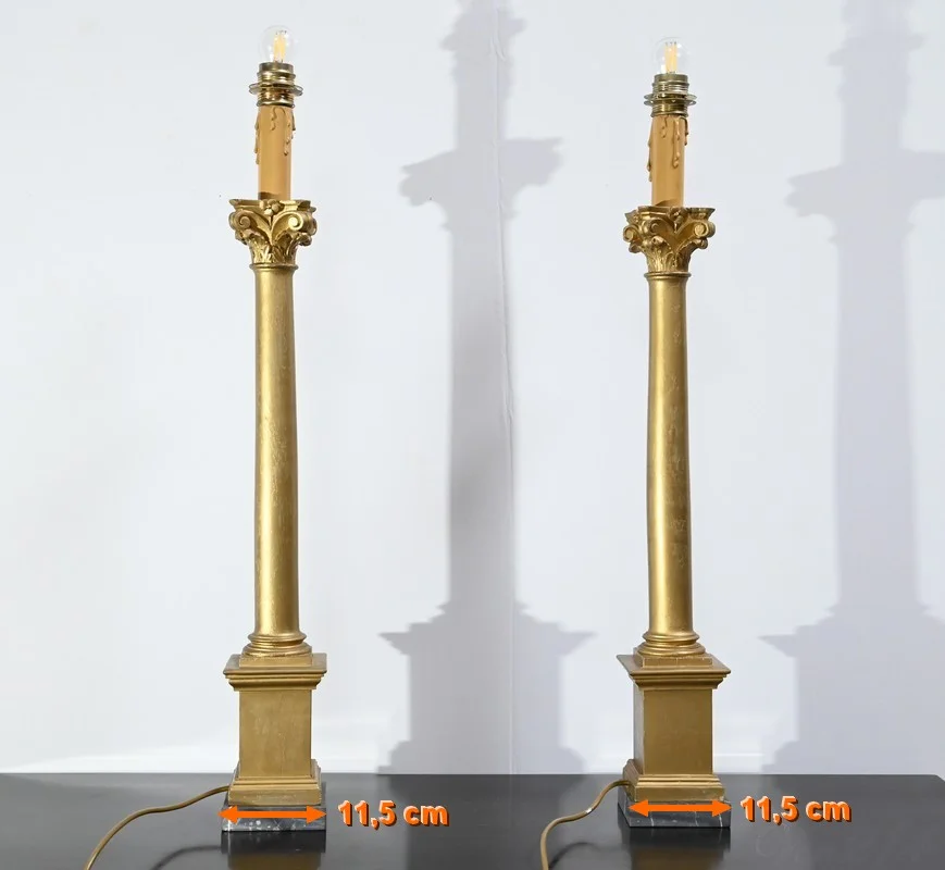 PAR DE VELAS ESTILO IMPERIO