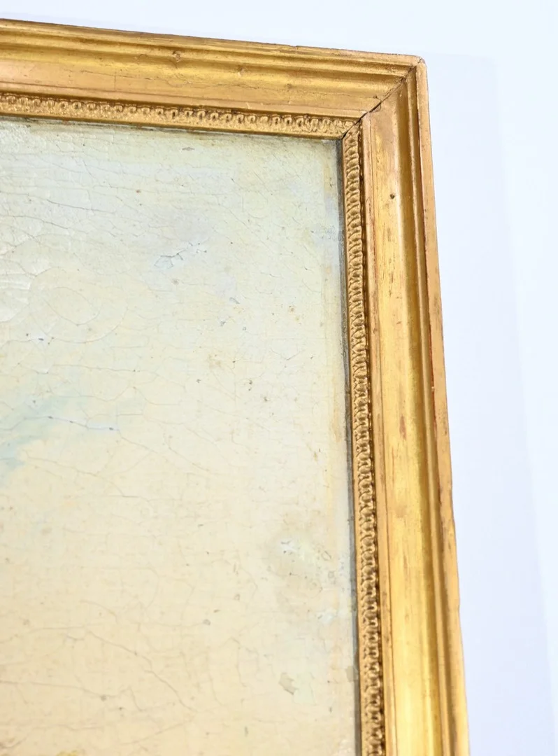 Miroir Trumeau en Bois Doré – Fin XIXe