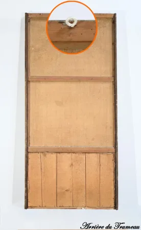 Miroir Trumeau en Bois Doré – Fin XIXe