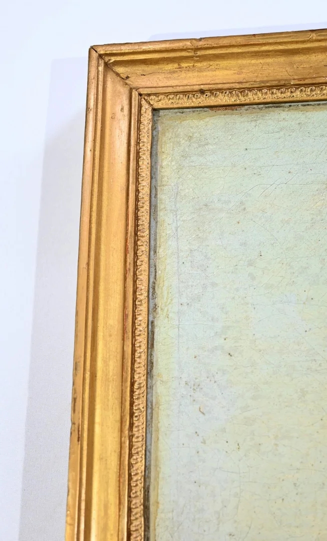 Miroir Trumeau en Bois Doré – Fin XIXe