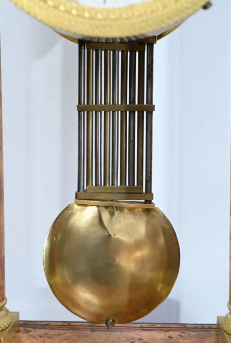 FRENCH EMPIRE PERIOD CLOCK