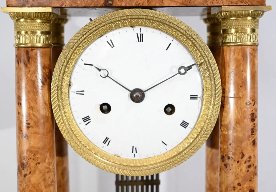 FRENCH EMPIRE PERIOD CLOCK