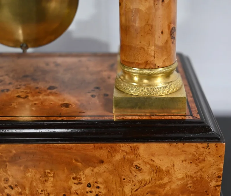 FRENCH EMPIRE PERIOD CLOCK