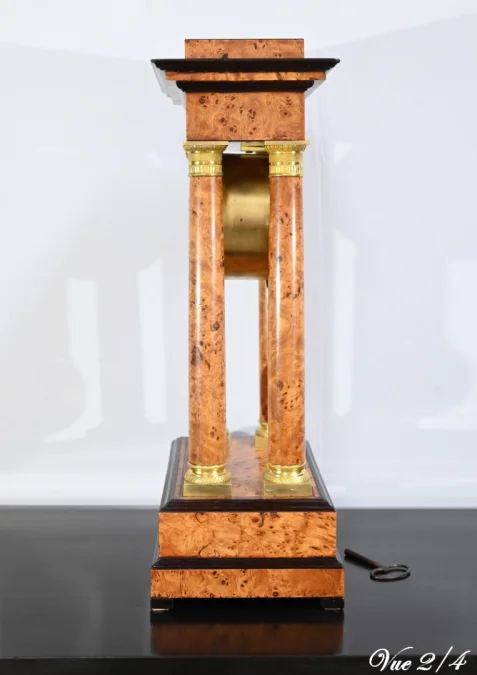 FRENCH EMPIRE PERIOD CLOCK