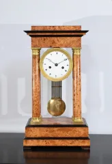 FRENCH EMPIRE PERIOD CLOCK