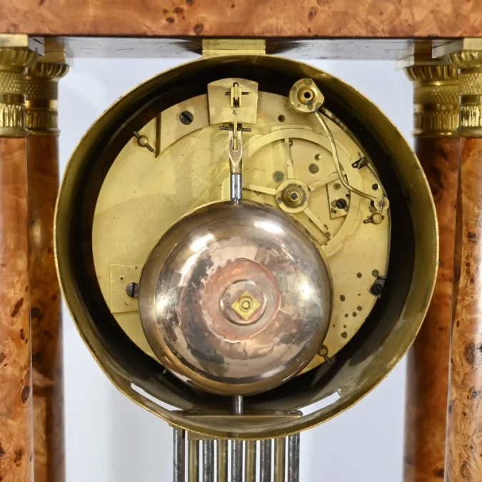 FRENCH EMPIRE PERIOD CLOCK