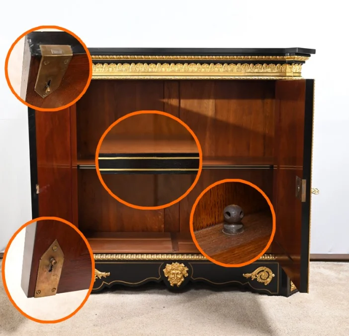 NAPOLEON III PERIOD CABINET