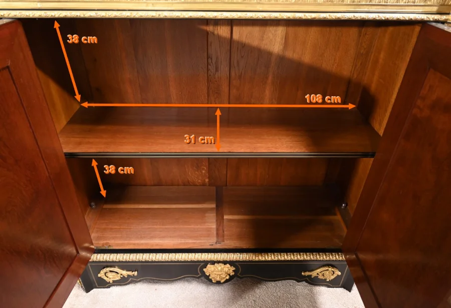 NAPOLEON III PERIOD CABINET