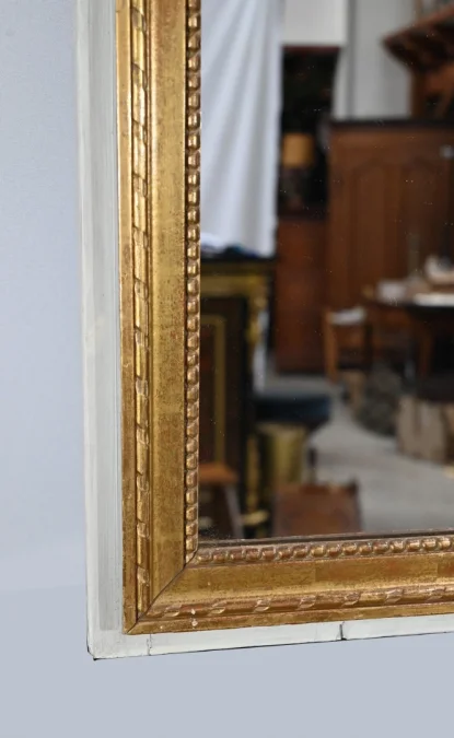 LOUIS XVI STYLE TRUMEAU MIRROR